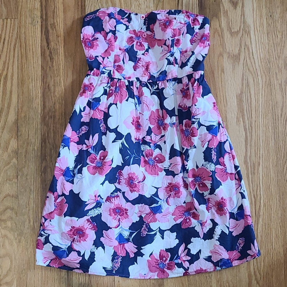 Floral cotton dress